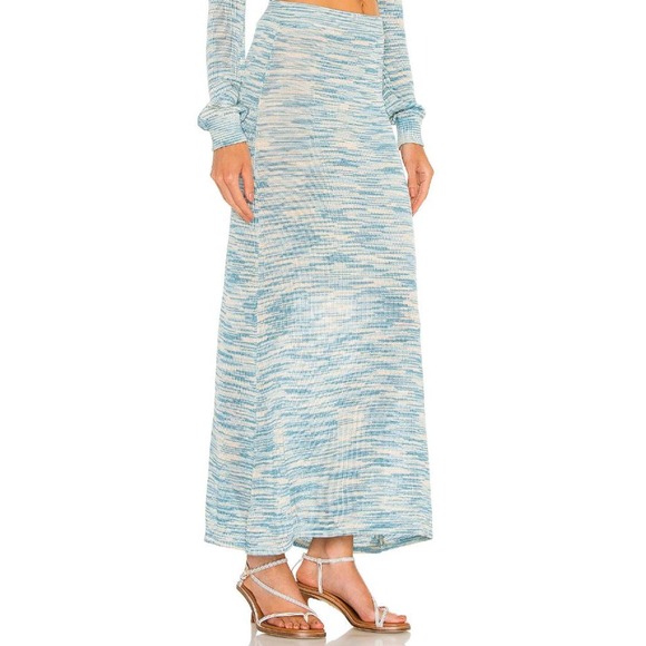 NWT! ALEXIE Women's Monse Maxi Skirt Paradise SIZE-SMALL - Picture 3 of 9